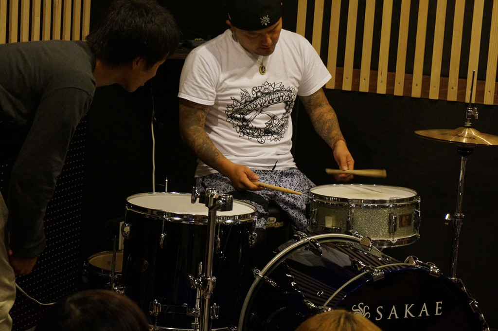 MASUO(Back Drop Bomb)によるドラムチューニングセミナー | feel the SAKAE 大分編